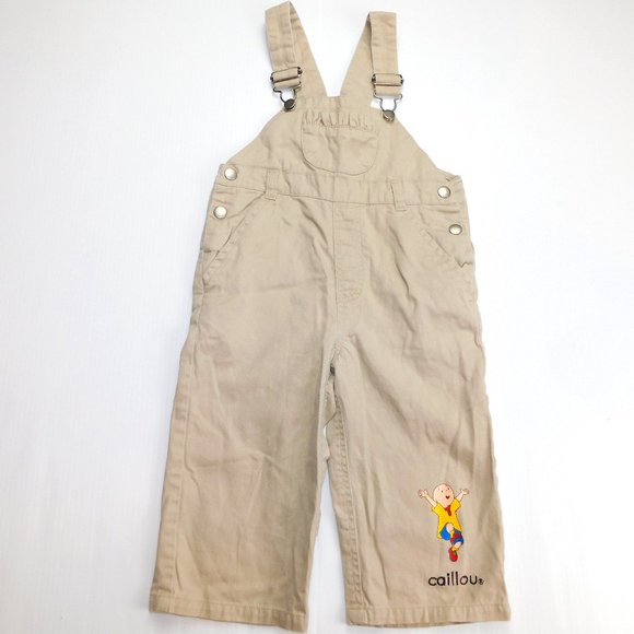 Cinar Bottoms Caillou Girls 2t Brown Tan Overalls Poshmark